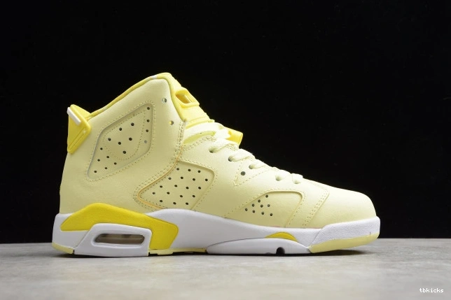 Reps TBK Retro Air Yellow Jordan 6 Floral (GS) 543390-800 Dynamic 0825